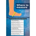 thumbnail image 4 of OrthoSleeve FS6 Foot Compression Sleeves for Plantar Fasciitis, Heel Pain, and Achilles Tendonitis, White, Small, 1 Piece, 4 of 9