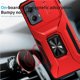 thumbnail image 3 of Funda para GANGXUN Motorola edge 5G 2024 - Soporte metálico, Función magnética, Rojo, 3 of 5