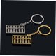 thumbnail image 3 of WEUVEB 3Pcs Golden Abacus Keychains Stylish Key Holder Durable Key Decoration Pendant for Backpack, 3 of 8