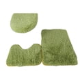 thumbnail image 1 of Bearachild Juego de alfombrillas de inodoro de absorción de agua fuerte de textura suave de 3 paquetes por lote para baño sin daños en el suelo Type3 NO3, 1 of 6