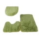 thumbnail image 1 of Yuarrent 3x exquisitas alfombras de baño antideslizantes hechas a mano textura suave fuerte absorción de agua juego de alfombrillas de baño Type3 NO3, 1 of 6