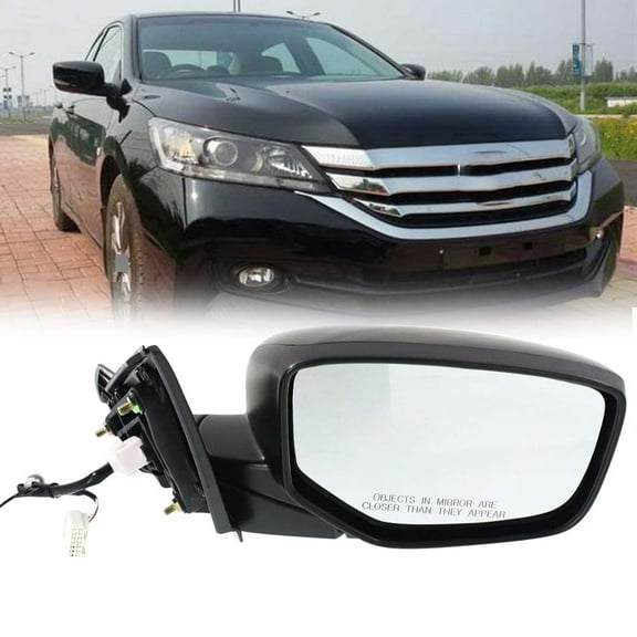 Mirror Assembly For Honda Accord Sedan 2013-17 Manual Fold Side Right Passenger