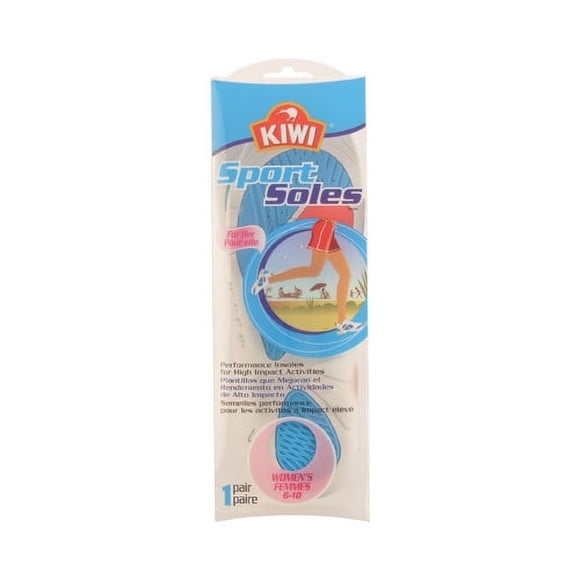 KIWI Sport Insoles, Trim to Fit, US Women's Size 6-10 (1 Pair)