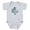 Heather Gray, variant on CafePress - PD Moreno's Halloween Ghost - Cute Infant Bodysuit Baby Romper - Size Newborn - 24 Months