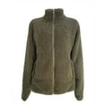 thumbnail image 4 of WEIYLL Veste en Molleton pour Femmes Mode Manches Longues Fermeture Éclair Bulle Verte Hauts et Blouses d'Automne pour Dames Taille m, 4 of 4
