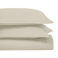 thumbnail image 2 of Superior 650 Thread Count Egyptian Cotton Duvet Cover Set, Ivory, Full/ Queen, 2 of 8