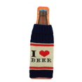 thumbnail image 1 of Botella de cerveza Cozy The Coop Knit I Love Beer azul, blanco y rojo, 1 of 3