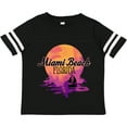 thumbnail image 3 of Inktastic Miami Beach Florida Vacation Sunset Girls Toddler T-Shirt, 3 of 5