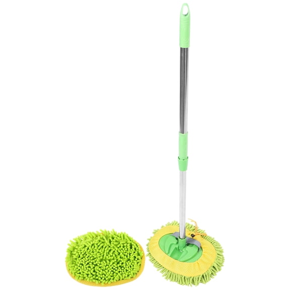 FOMIYES 1Set Car Windshield Cleaner Mop with Telescopic Handle Multi Functional for Car and Home