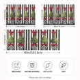 thumbnail image 2 of Yayeee Pillowcase Standard Size Set of 2 Satin Wrinkle Resistant Pillow Case, Black Striped Trees, 2 of 8