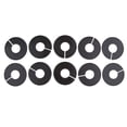thumbnail image 2 of Paquete de 10 Separadores Zulema Perchas Redondas Negro, 2 of 8