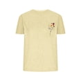 thumbnail image 2 of Fiudx Tops para Mujer Blusas con Estampado de Flores Pequeñas para Mujer Top de Manga Corta con Cuello Redondo, 2 of 6