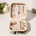 thumbnail image 6 of Dragonfly Travel Portable Square Jewelry Box: Storage Box, Decorative Box, and Jewelry Stand for Rings, Earrings, Necklaces, Bracelets, and More – Ideal for Girls and Women, 6 of 6