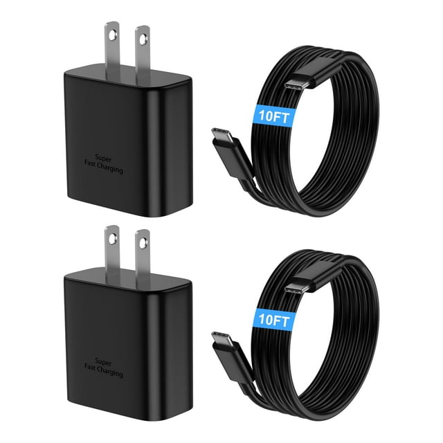 Cargador RIVERGITYZI Cargador rápido USB-C de 45 W para Samsung con cable