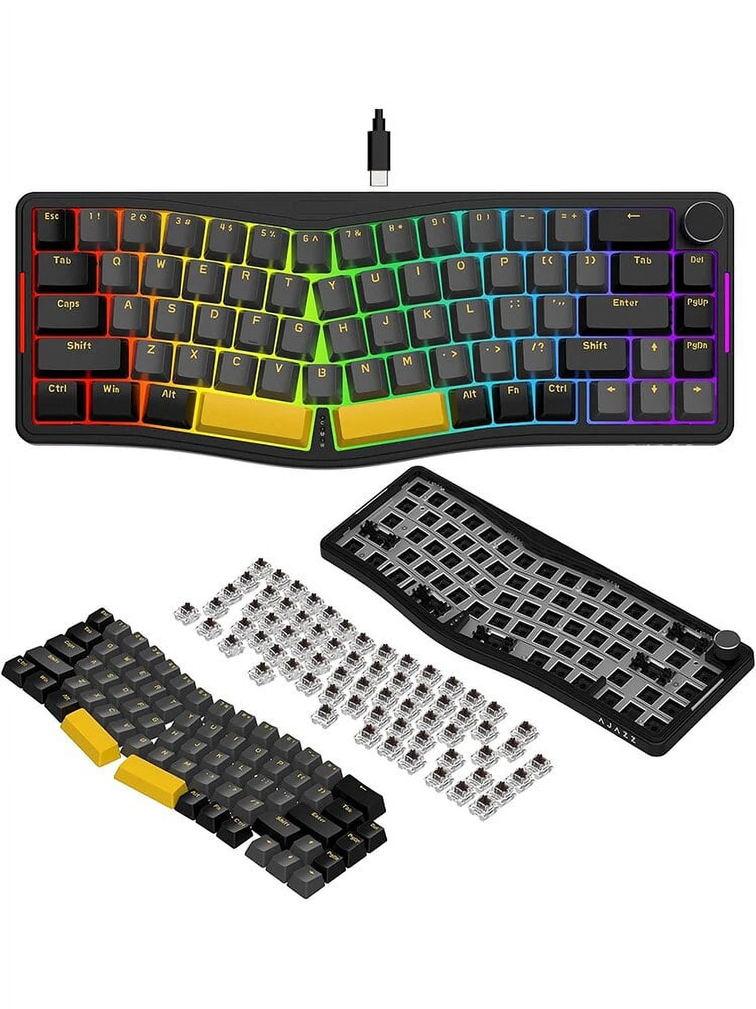 ATTACK SHARK AKS068 Alice Layout Wired Mechanical Keyboard, Gasket