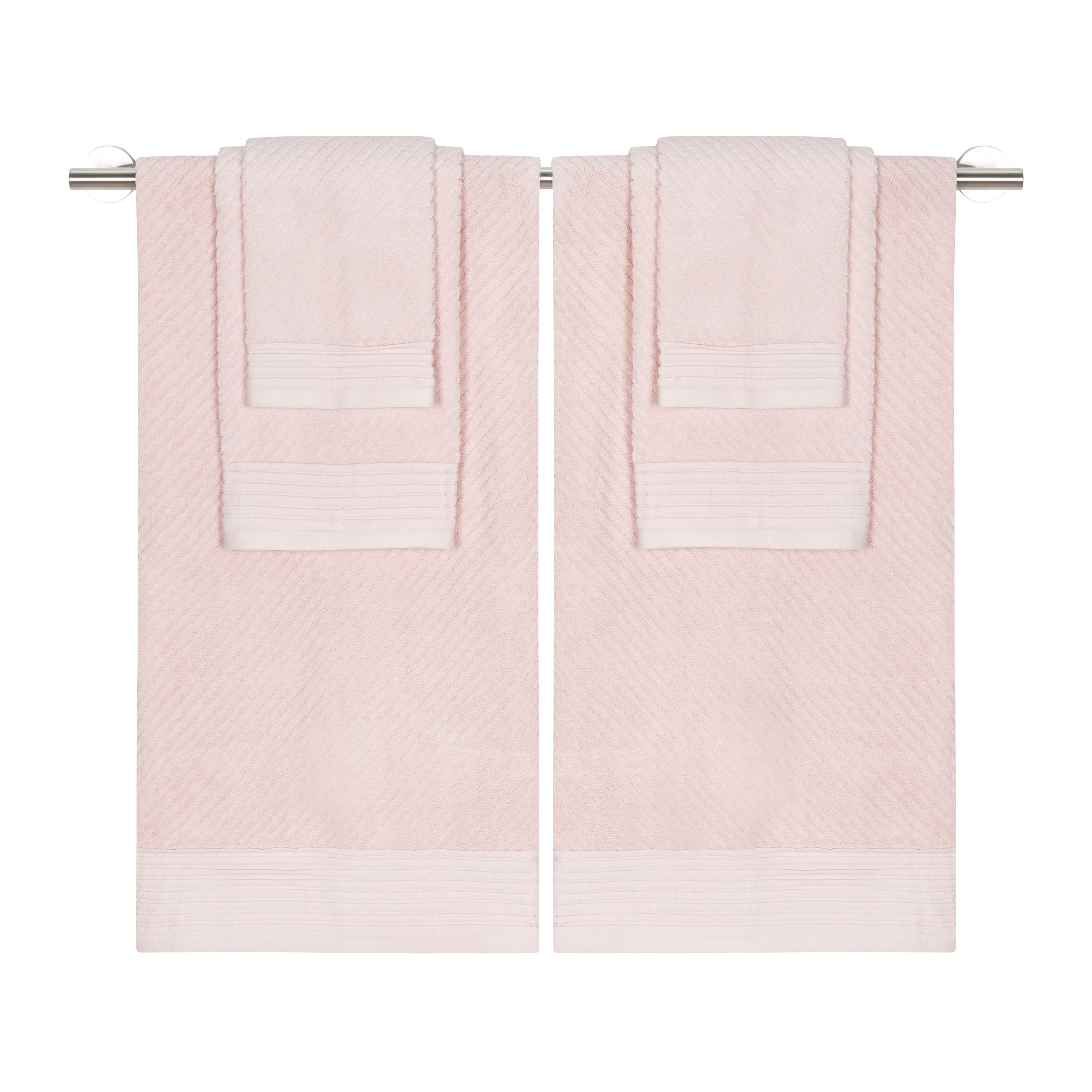 Caro Home Beacon Cotton 6-pc. Textured Towel Set Bedding In Persian  Periwinkle