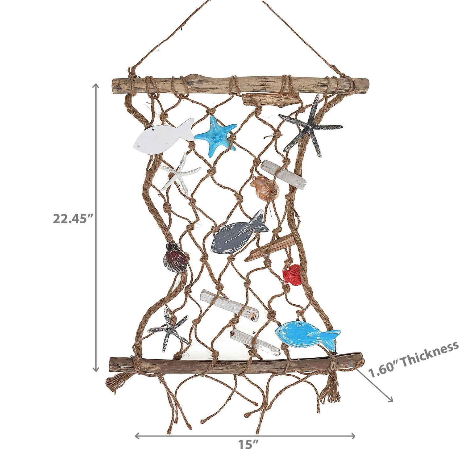 IH Casa Decor Fish Net Wall Hanger
