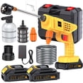 thumbnail image 6 of 21V Cordless Pressure Washer, Wireless Handheld High-Pressure Cleaner for Car, Home & Outdoor – Rechargeable Battery Powered, 6 of 13
