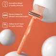 thumbnail image 4 of 2Pcs 2 in 1 Hair Brush Cleaning Tool with Ergonomic Handle Double-Sided Comb Cleaner High-strength Comb Cleaner Hair Tangle Remover Tool, 4 of 8