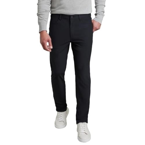 Kirkland Signature Men's Commuter Pants, Black, 34x30