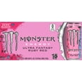 thumbnail image 3 of Monster Energy Zero Sugar Ultra Ruby Red Grapefruit Energy Drink 15 - 16 fl oz Cans, 3 of 4