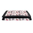 thumbnail image 5 of FUIALDOLG Animal Print Heart Art Trifold Card Wallet, Polyester Children's Wallet for Outdoor Sports, Zipper Closure Lightweight Small Purse, 5 of 6