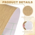 thumbnail image 3 of Cinta de reparación de grano de madera autoadhesiva Uxcell con raspador para muebles Abeto 2"x33', 3 of 7