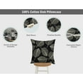 thumbnail image 3 of Vargottam Square Pillow Cover - Decorative Pillow Covers16x16 Inches,PrintedWhite & BlackThemePillowcase, DecorativeSquareCushionCovers, 3 of 4