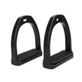 thumbnail image 1 of Estribos Para Caballos, 2 Uds. Estribos De Plástico Para Montar A Caballo Con Almohadilla De Goma Antideslizante Negra Accesorios Para Sillas De Montar Ecuestres Para Aliviar, 1 of 7
