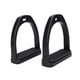thumbnail image 1 of Estribos Para Caballos, 2 Uds. Estribos De Plástico Para Montar A Caballo Con Almohadilla De Goma Antideslizante Negra Accesorios Para Sillas De Montar Ecuestres Para Aliviar, 1 of 7