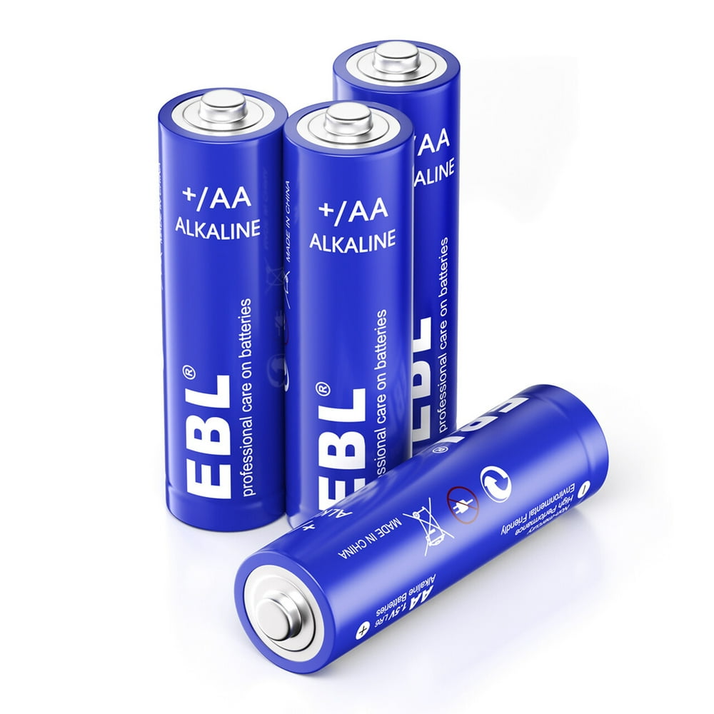 Ebl 4 Pack Aa Alkaline Batteries 1 5v Lr6 Lr91 Mn1500 Am3 Battery 15a