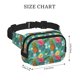 thumbnail image 4 of Balery Pineapple Mochila Cinturón para Mujeres y Hombres, Bolsa de Cintura Impermeable de Doble Capa con Correa, 4 of 9