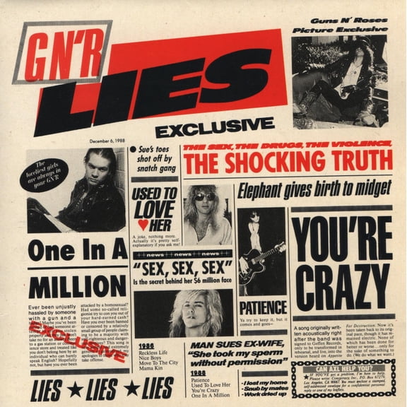 Pre-Owned G n' R lies (1986)