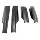 thumbnail image 4 of 4 unidades de fibra de carbono ABS, cubierta de extremo para el techo del coche Afortunado Sencillez, 4 of 5