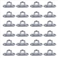thumbnail image 1 of 24Pcs 5Mm 304 Acero Inoxidable Almohadilla Oblonga Ojo Placa Grapa Anillo Gancho, 1 of 8