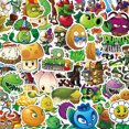 thumbnail image 1 of Paquete de pegatinas Plants And Zombies Anime, 50 unidades, 1 of 2