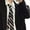 Multicolor Black Pink Stripe Ha, variant on Vintage Striped Neck Tie for Women Men Japanese JK Style Necktie Casual Ties