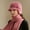 Pink (single hat), variant on 1pcs Single Hat Autumn Winter New Women's Ear Protection Design Warm Thick Elegant Fashionable Brimmed Hat Essential for Outdoor Activities Suitable for Hiking, Exercise, Running, and Sports