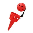 thumbnail image 3 of Tachiuwa Catching Ball Game Beach Toy Parent Child Game Toy Outdoor Toy Backyard Toys for Adults 4 6 8 10 12+Year Old red, 3 of 10