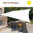 thumbnail image 5 of Voile d'Ombrage Triangulaire 3.6x3.6x3.6m-300d Imperméable Protection Solaire Jardin Piscine Extérieure Rouge Rouille, 5 of 5