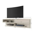 thumbnail image 2 of Astor 70.86 Modern Floating Entertainment Center 1.0 with Media Shelves in Off White, 2 of 5