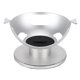 thumbnail image 1 of Soporte de altavoz ajustable de 360° antideslizante de aleación de aluminio + silicona para altavoz Echo Spot, 1 of 8