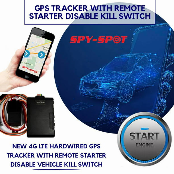 LTE Hard Wire Fleet Car Auto Vehicle GPS Tracker With Kill Control Tracking Device - Walmart.com
