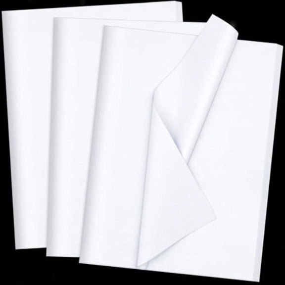 100 Sheets White Tissue Paper 20x14 Inches Tissue Paper for Gift Bags Wrapping Tissue Paper Bulk for DIY Crafts Birthday  Shower Festival Holidays Decorative