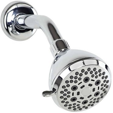 Bath Bliss 2 Pack 6-Function Shower Head in Chrome