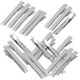 thumbnail image 1 of 2x 50x Pinzas para el cabello BLESIY Sección de ajuste Pinzas de Horquillas 56 mm, 1 of 4
