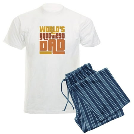 

CafePress - Worlds Grooviest Dad - Men s Light Pajamas