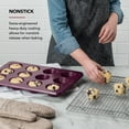 thumbnail image 4 of KitchenAid 12-Cup Aluminized Steel Nonstick Cupcake Pan and Muffin Tin, Beetroot Purple, 4 of 7