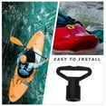 thumbnail image 4 of KONTONTY Yacht Rope Hook Black Plastic For Hooks For Kayaks Dock Lines Hooks Boating 10Set, 4 of 8
