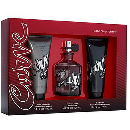 Curve Crush Fragrance Gift Set for Men, 3 pc